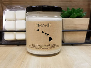 Hawaii State Candle | Homesick Candle | Long Distance Gift