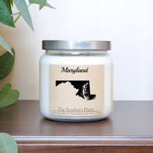 Load image into Gallery viewer, Maryland State Candle | Homesick Candle | Long Distance Gift