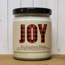 Load image into Gallery viewer, JOY Christmas Candle | 2022 Christmas Gifts | Personalized Candles