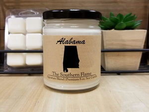 Alabama State Candle | Homesick Candle | Long Distance Gift
