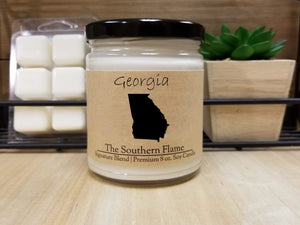Georgia State Candle | Homesick Candle | Long Distance Gift