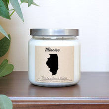 Load image into Gallery viewer, Illinois State Candle | Homesick Candle | Long Distance Gift