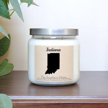 Load image into Gallery viewer, Indiana State Candle | Homesick Candle | Long Distance Gift