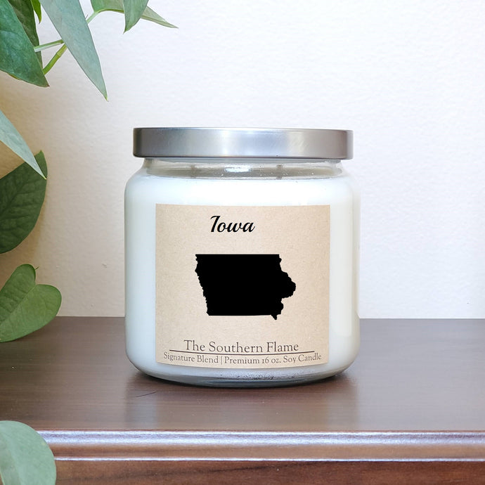Iowa State Candle | Homesick Candle | Long Distance Gift