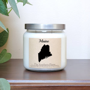 Maine State Candle | Homesick Candle | Long Distance Gift