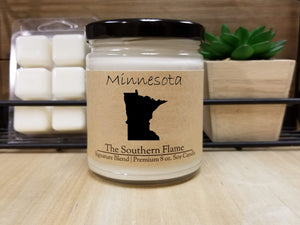 Minnesota State Candle | Homesick Candle | Long Distance Gift
