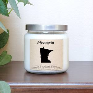 Minnesota State Candle | Homesick Candle | Long Distance Gift