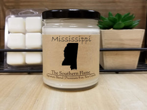 Mississippi State Candle | Homesick Candle | Long Distance Gift