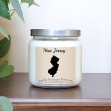 Load image into Gallery viewer, New Jersey State Candle | Homesick Candle | Long Distance Gift