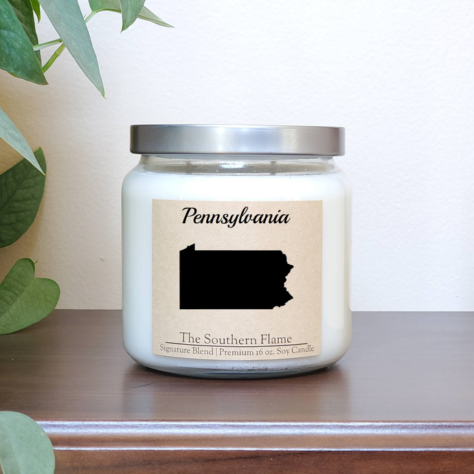 Pennsylvania State Candle | Homesick Candle | Long Distance Gift