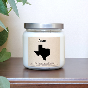 Texas State Candle | Homesick Candle | Long Distance Gift