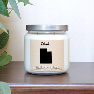 Utah State Candle | Homesick Candle | Long Distance Gift