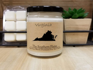 Virginia State Candle | Homesick Candle | Long Distance Gift