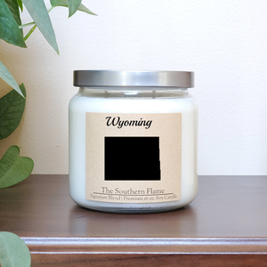 Wyoming State Candle | Homesick Candle | Long Distance Gift