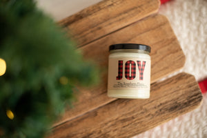 JOY Christmas Candle | 2022 Christmas Gifts | Personalized Candles