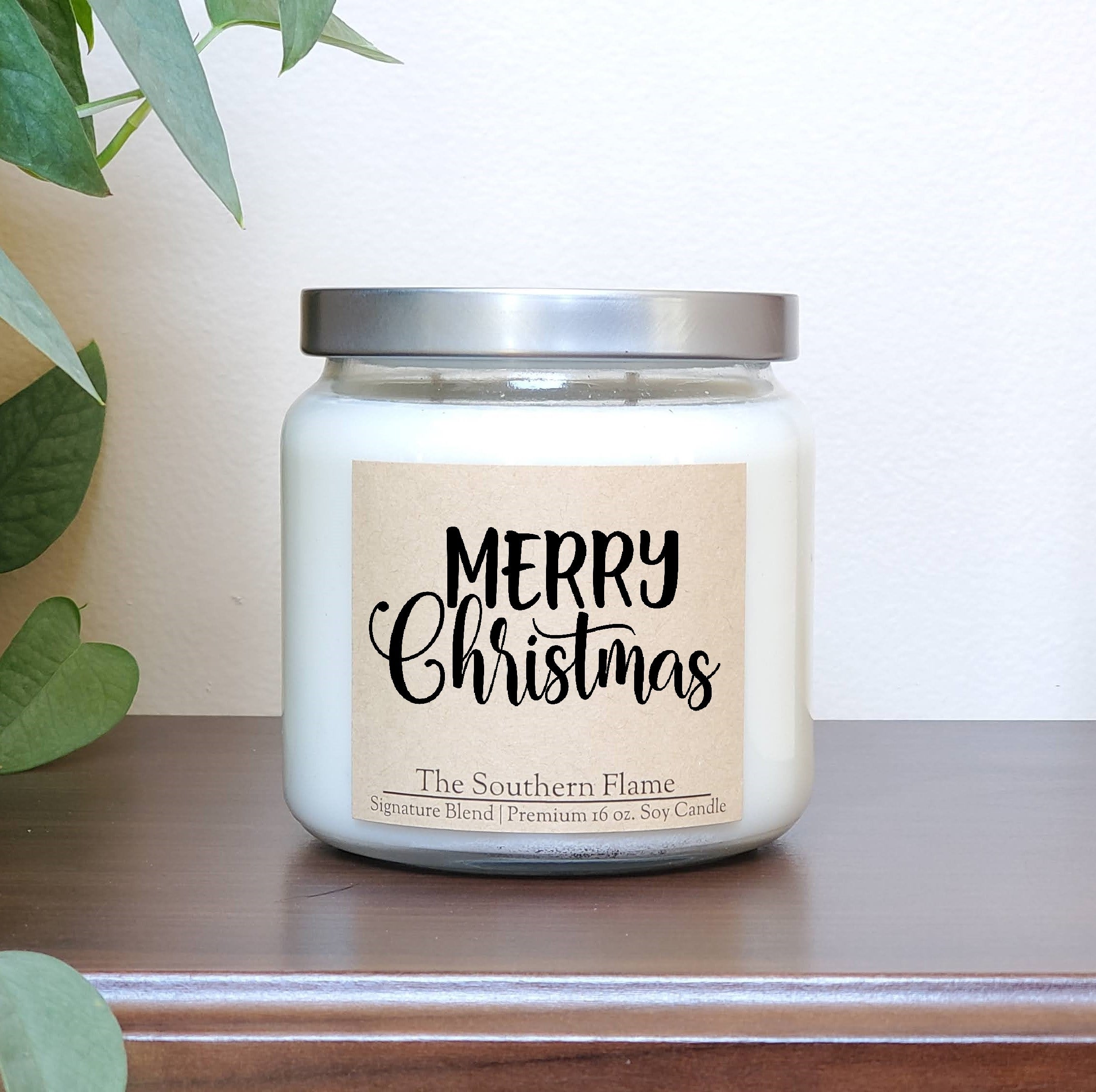Christmas Personalized Candle Favors, Christmas Gifts, Christmas Rustic  Favors, Happy New Year, Happy Holiday, Thanksgiving Custom Favors 